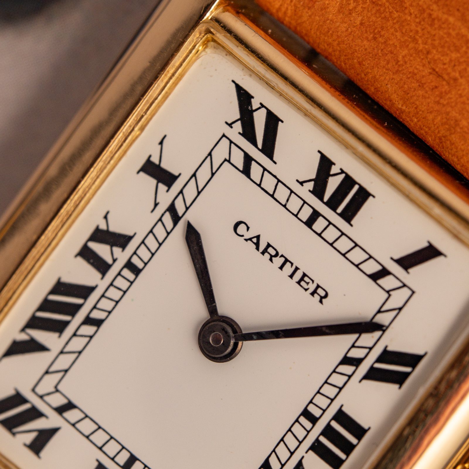 Cartier Tank Louis Cartier ref. 78086 with a Paris-signed dial